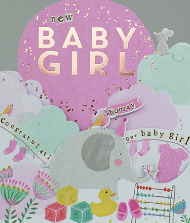 Baby Girl Card