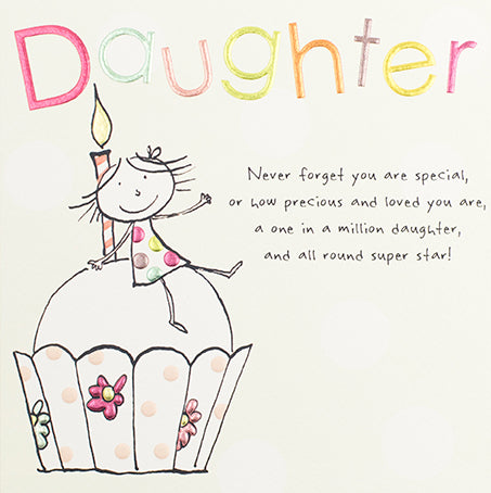 Daughter Birthday Card