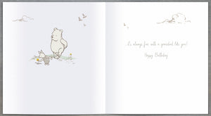 Winnie the Pooh Grandad Birthday Card