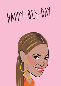 Beyonce Birthday Card