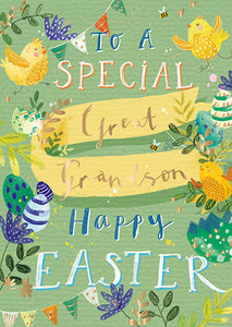 Great Grandson Easter Card