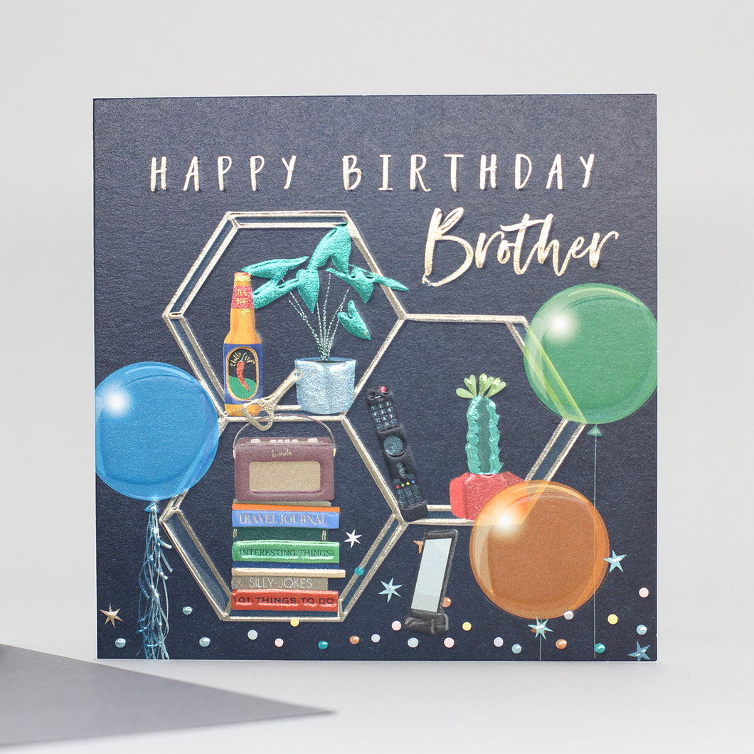 Brother Birthday Card