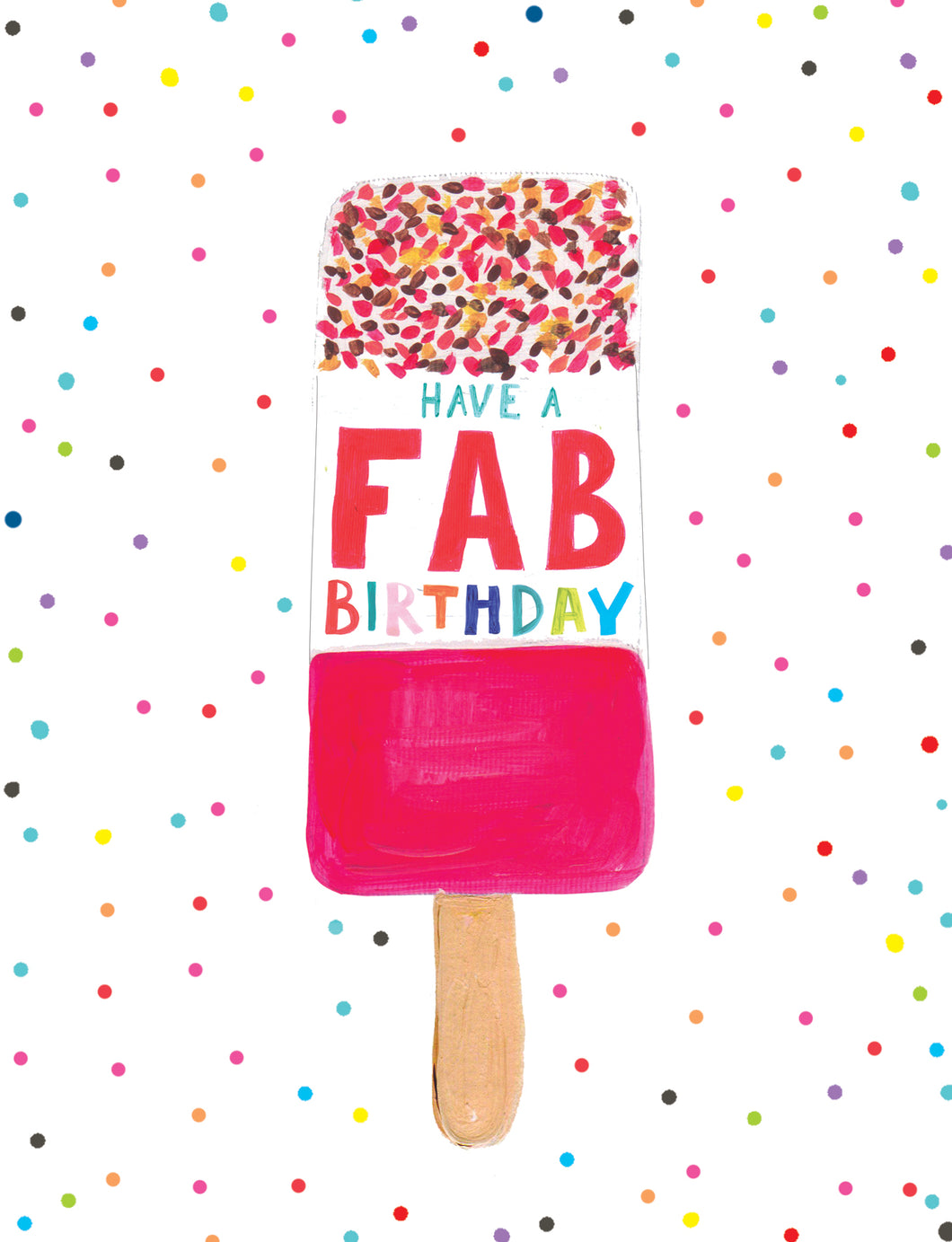 Fab Lolly Birthday Card