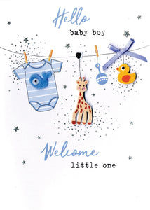 Baby Boy Card