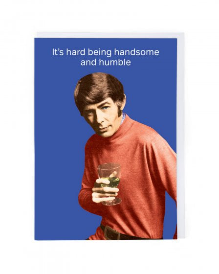 Handsome &Humble Blank Card
