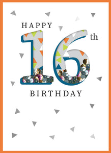 16th Birthday Card