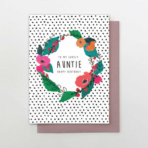 Auntie Birthday Card