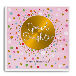 Granddaughter Birthday Card