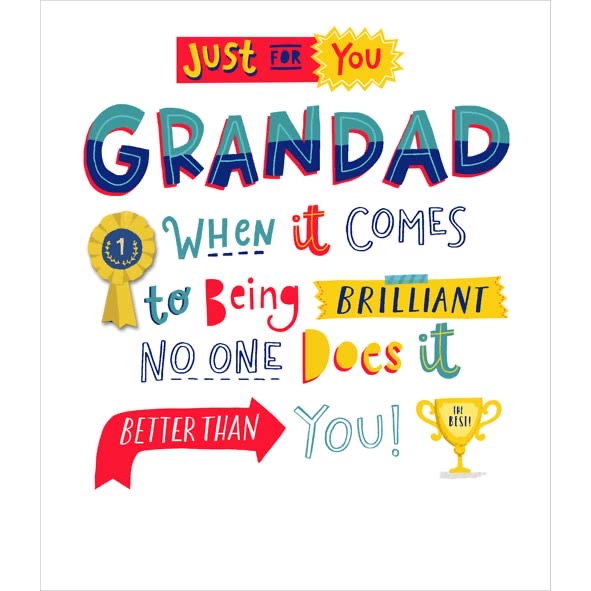 Grandad Birthday Card