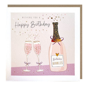 Birthday Bubbles Birthday Card