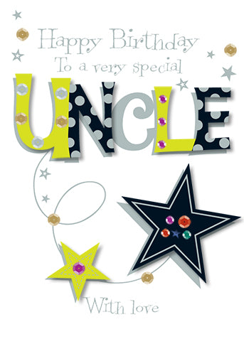 Uncle Birthday Card