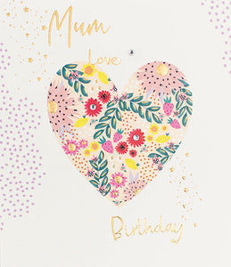 Mum Birthday Card