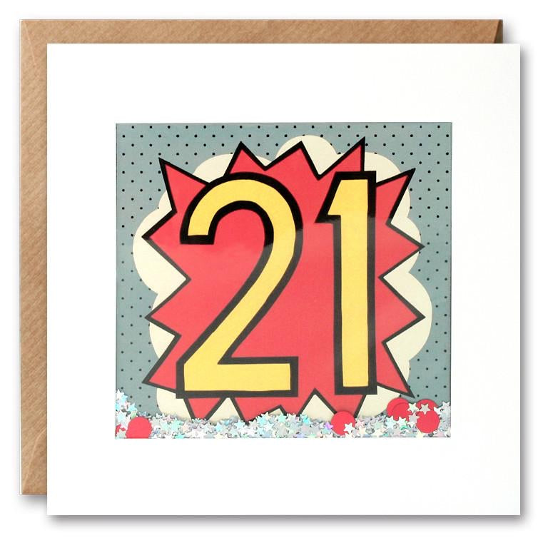 21st Birthday Card