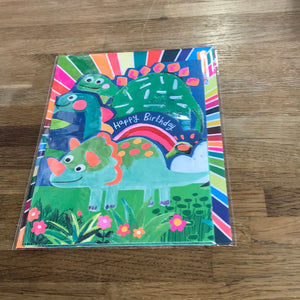 Dinosaur Birthday Card