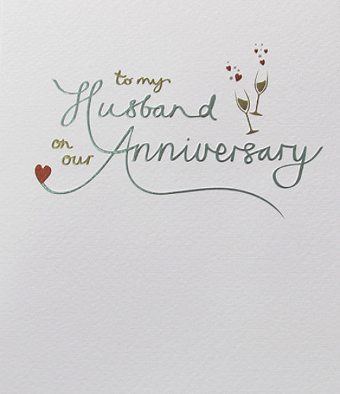 Husband Anniversary Card