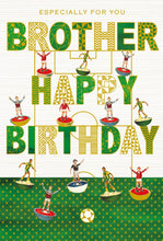 Load image into Gallery viewer, Football Brother Birthday Card
