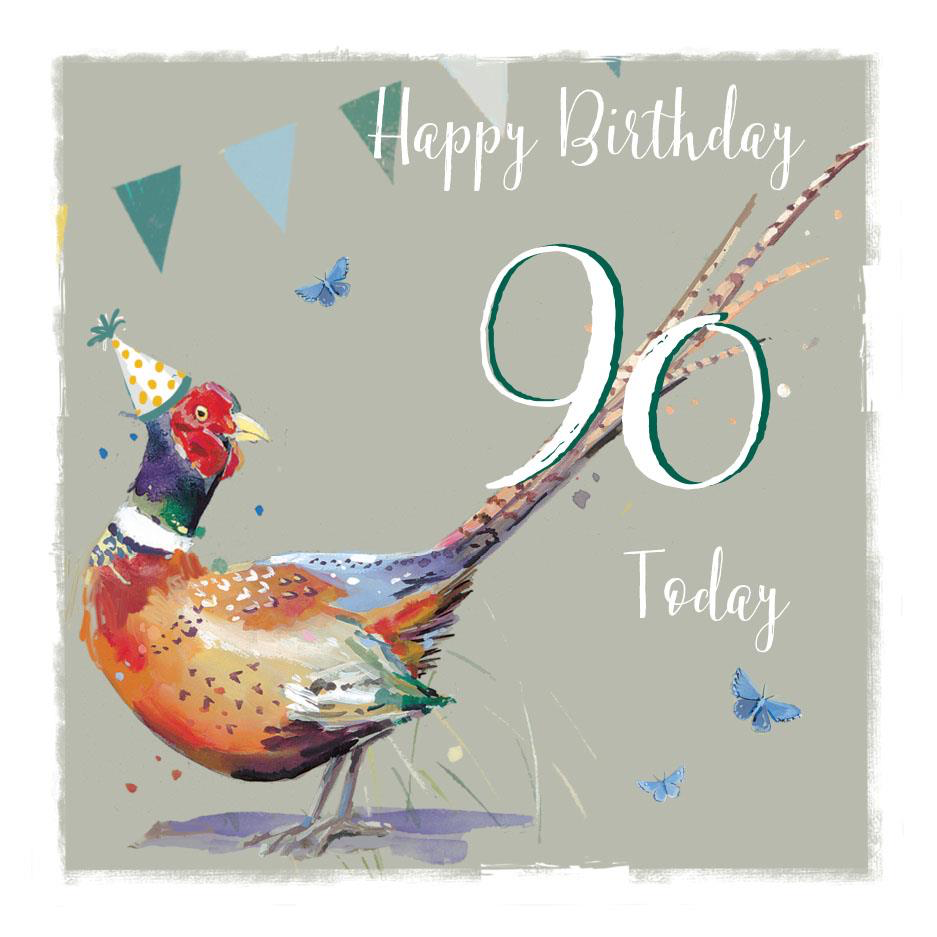 90th Birthday Card