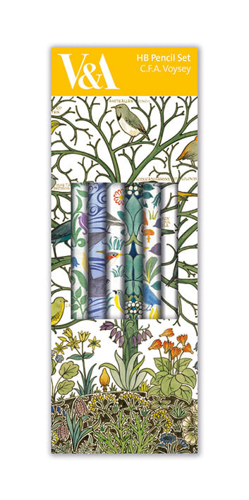 V&A HB Pencil Set