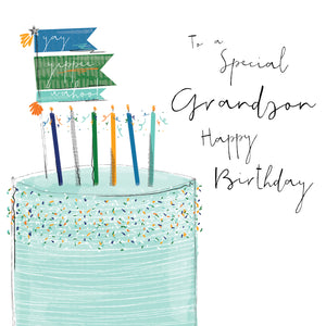 Special Grandson Birthday Card