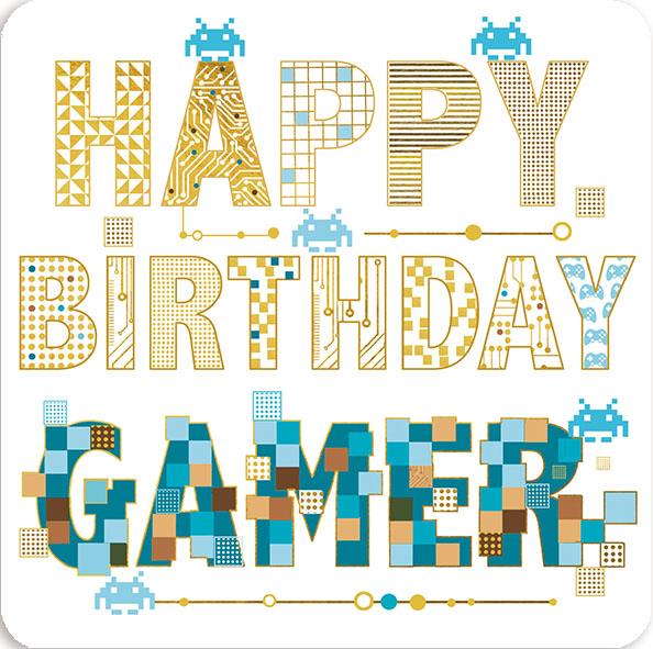 Gaming Birthday Card