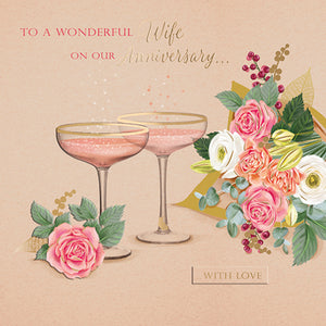 Wife Anniversary Card