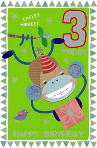 3rd Birthday Card