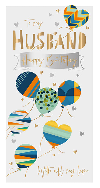 Husband Birthday Card