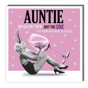 Auntie Birthday Card