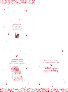 Wife Birthday Card