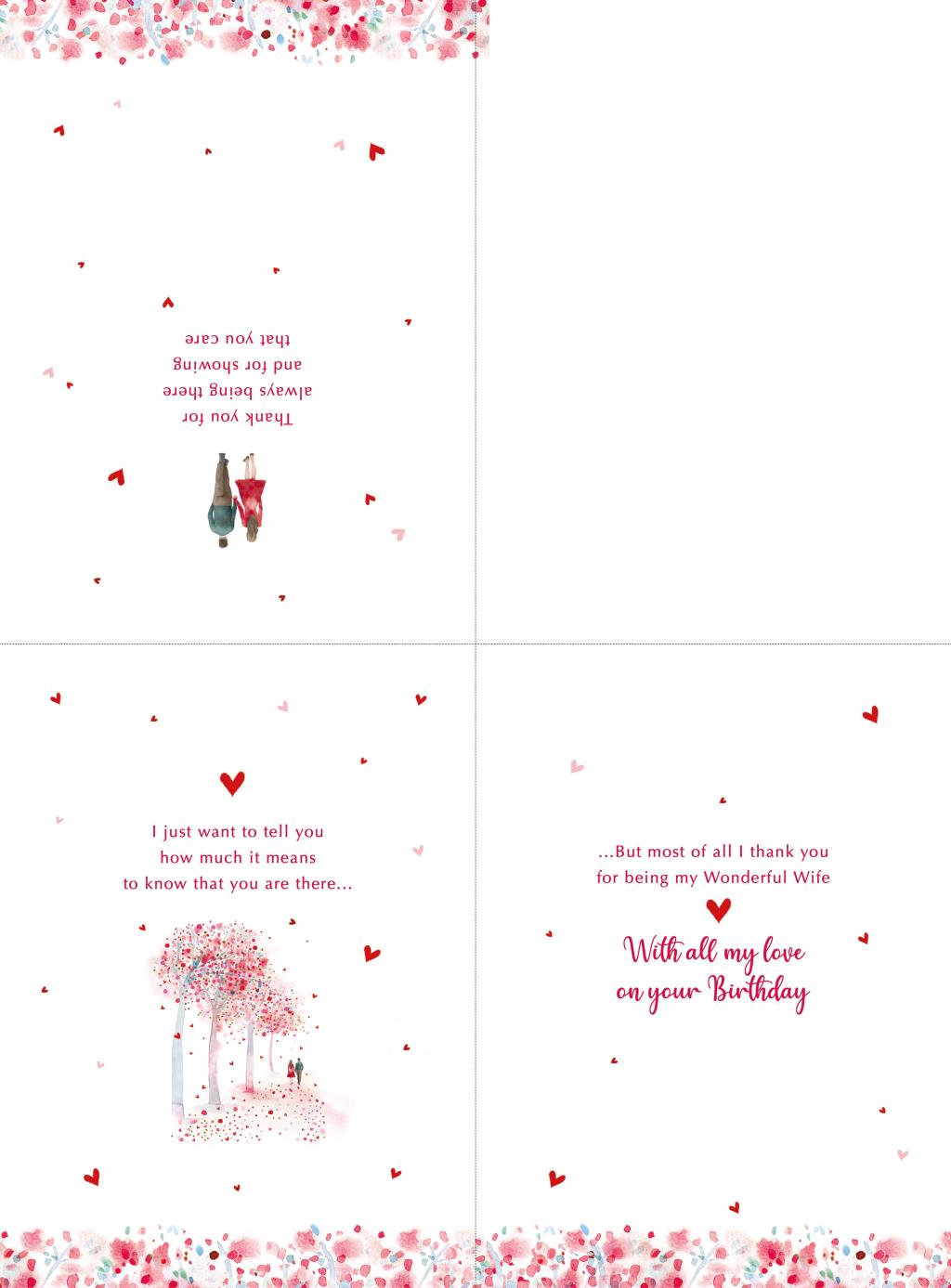 Wife Birthday Card