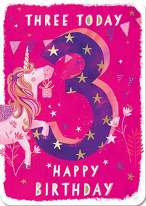 3rd Birthday Card