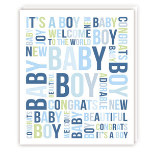 Baby Boy Card