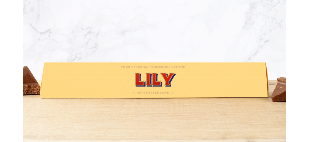 Lily Personalised Toblerone