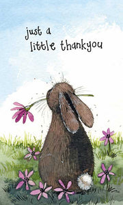 Rabbit Thank You Notecards (Pack of 5)