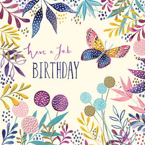 Butterfly Birthday Card