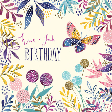 Butterfly Birthday Card