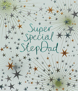 Super Special Step Dad Birthday Card