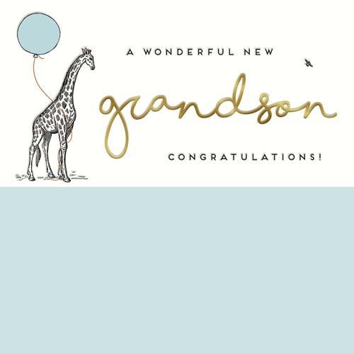 New Grandson Card