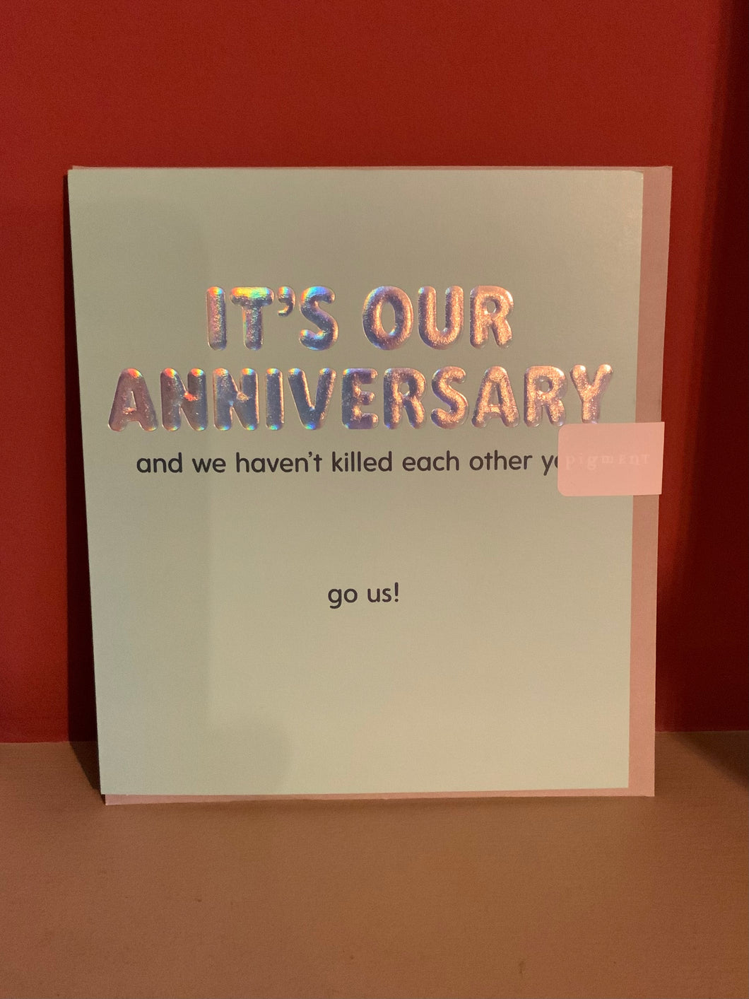 Our Anniversary Card