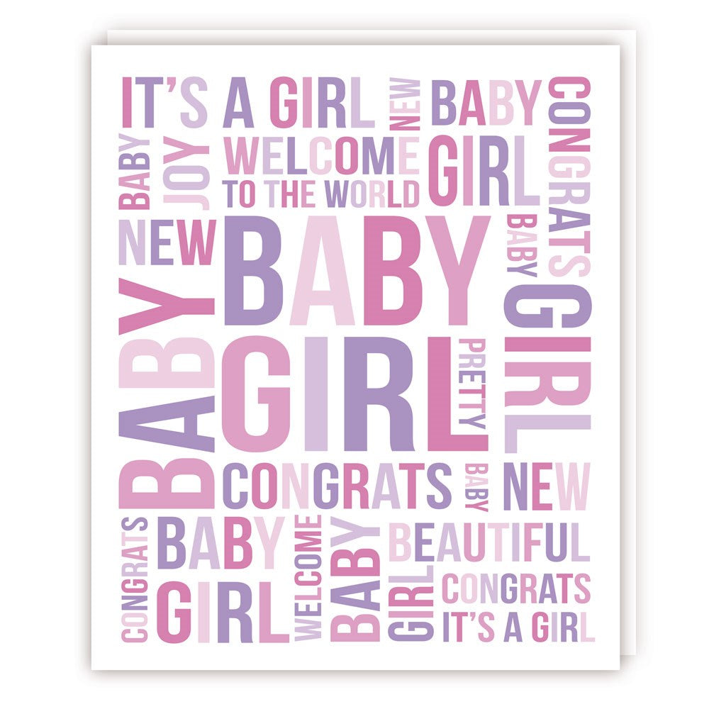 Baby Girl Card