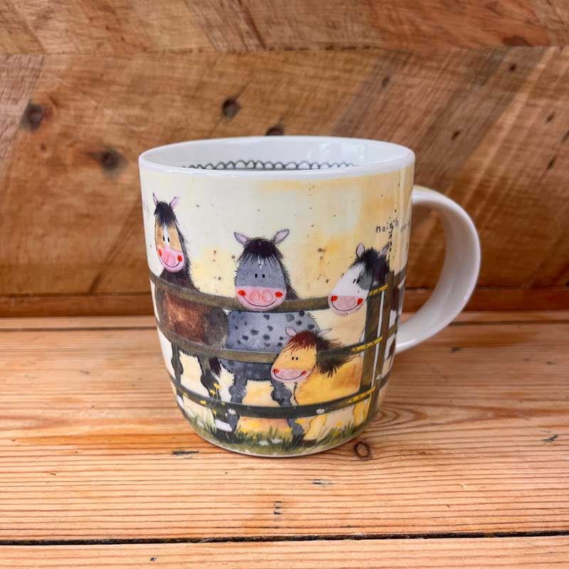 Pony Club Mug by Alex Clark
