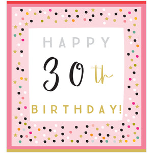 30th Birthday Card