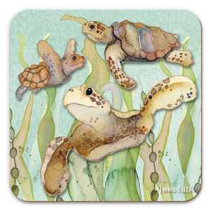 Turtle Blank Card By Emma Ball