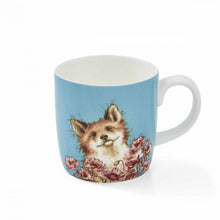 Load image into Gallery viewer, “Poppy Field“ Fox Large Mug By Wrendale Designs
