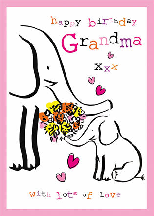 Grandma Birthday Card