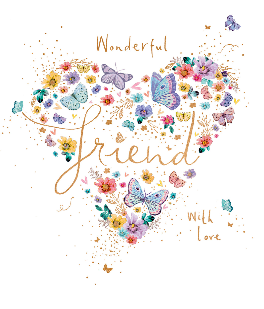 Wonderful Friend Birthday Card