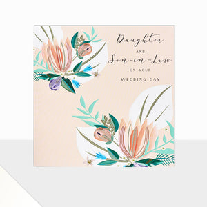 Daughter & Son-in-Law Wedding Day Card