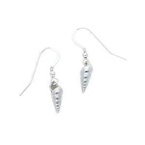 Silver Bryher Shell Drop earrings