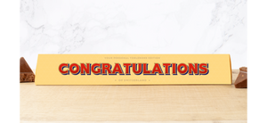 Congratulations Personalised Toblerone