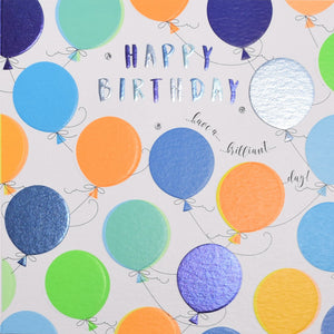 Balloon Birthday Card